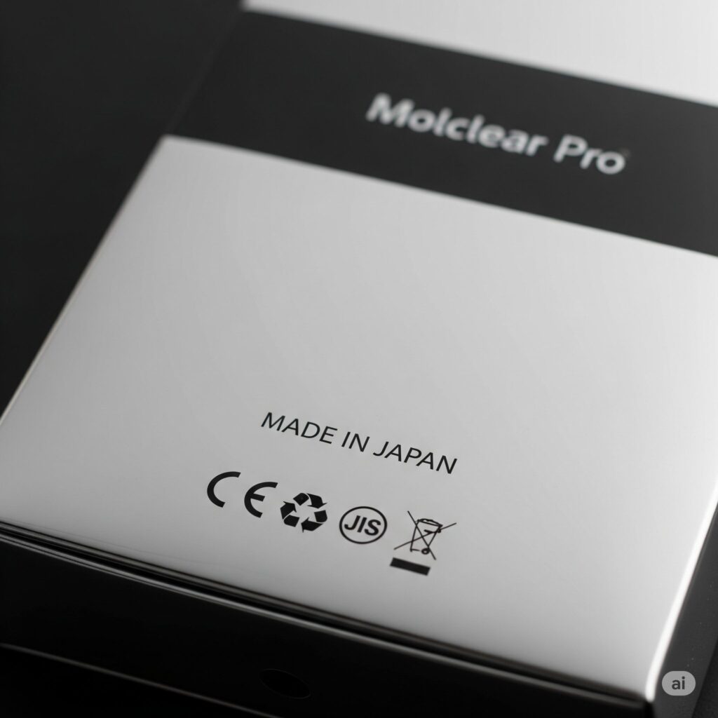 どこ製？モルクリアプロの製造元の信頼性